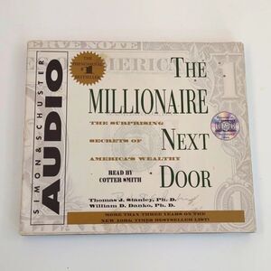 The Millionaire Next Door The Surprising Secrets of America's Rich CD Audio NWT